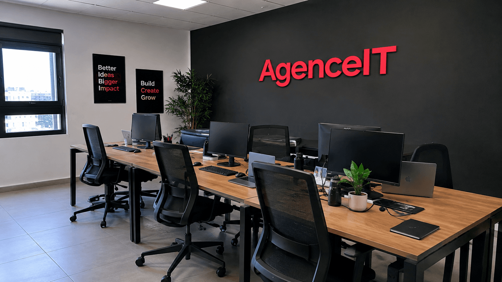 Intérieur de bureau - AgenceIT